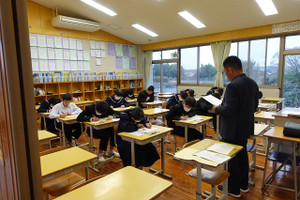 第3回目の英語検定は，33名の生徒たちが，それぞれ目標とする級にチャレンジしています。